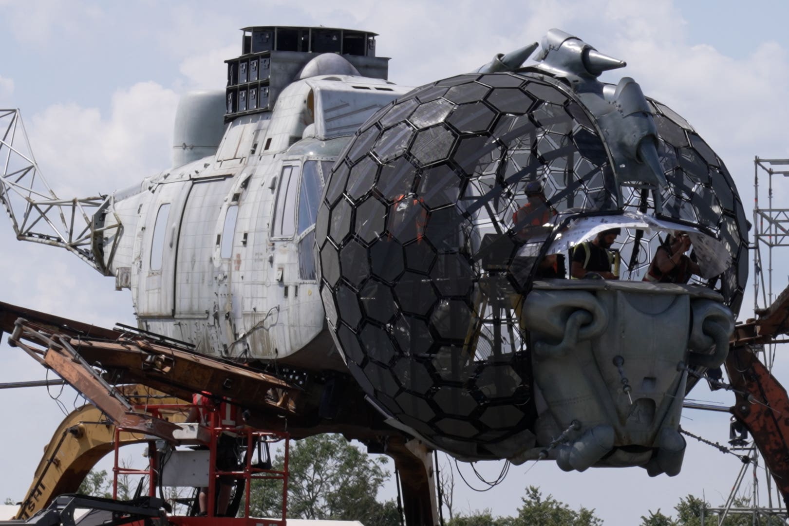 Glastonbury fans ready to have ‘minds blown’ by Arcadia’s flaming dragonfly