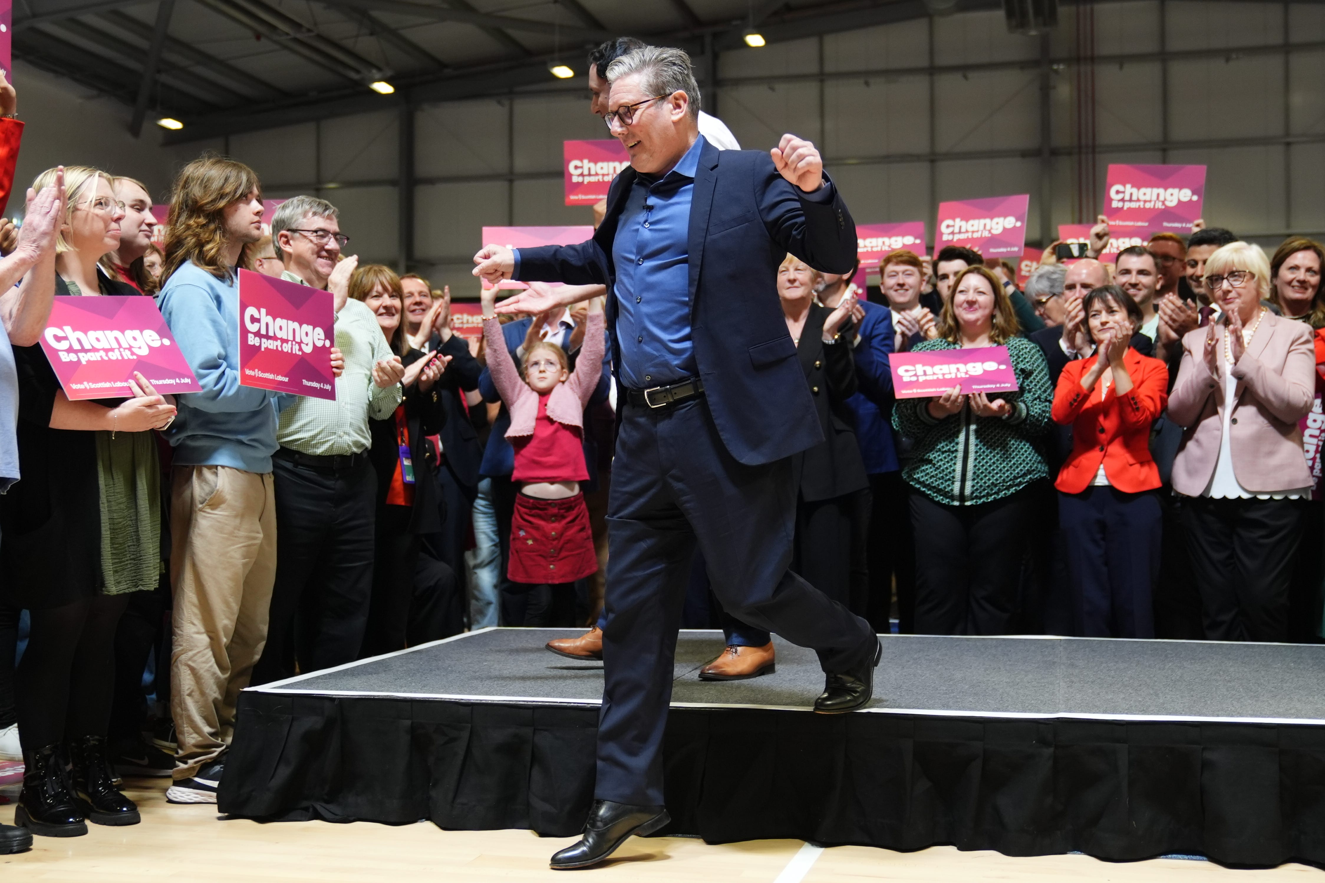 In Pictures: Labour played safe on campaign trail as polls predict landslide win