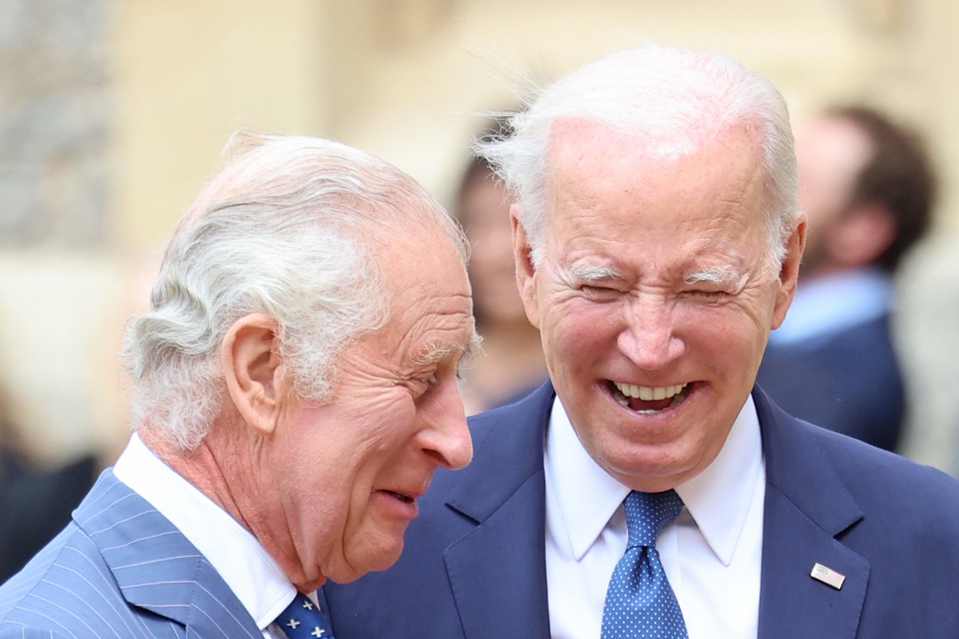 In Pictures: President Joe Biden had strong links with the UK and Ireland