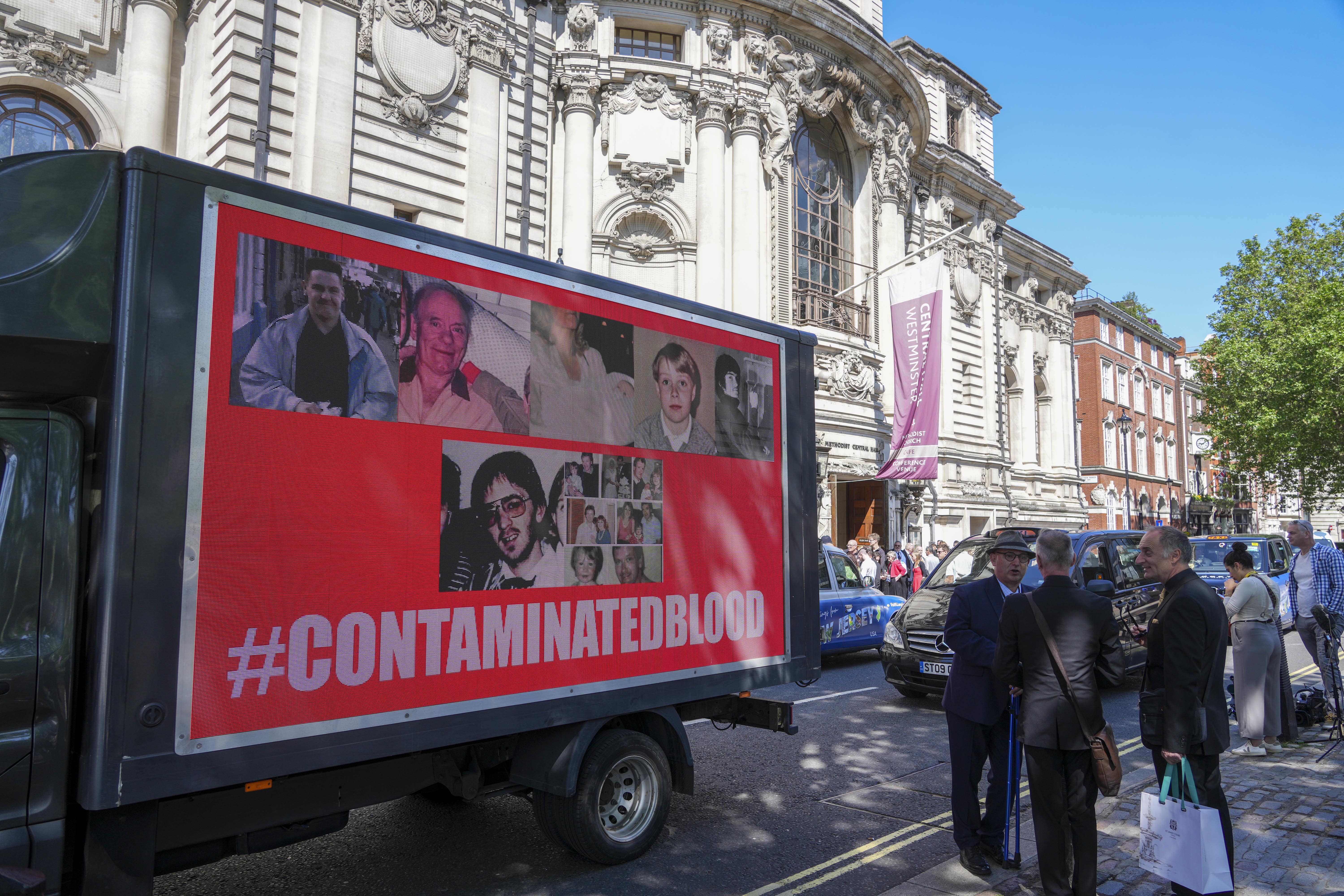 Infected blood victims’ families can apply for £100k compensation from October