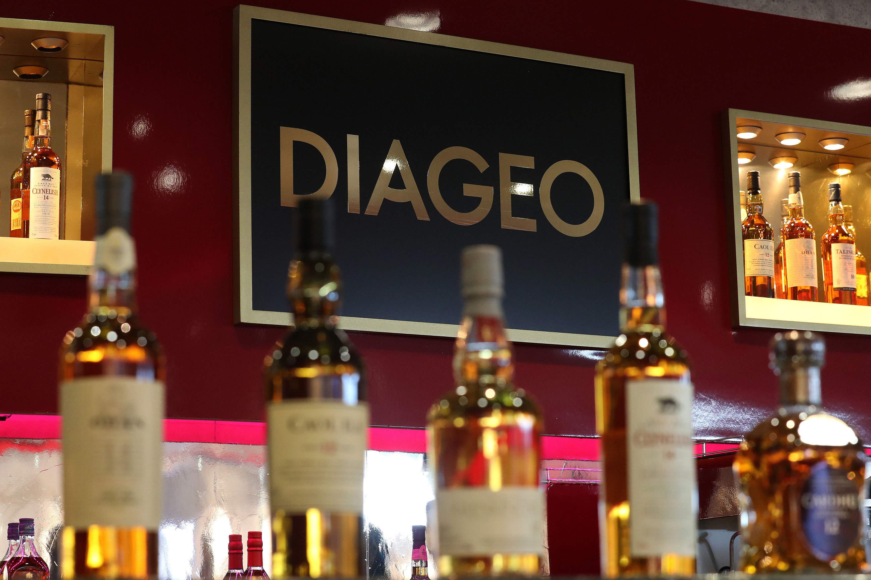 Spirits giant Diageo slumps after ‘challenging year’