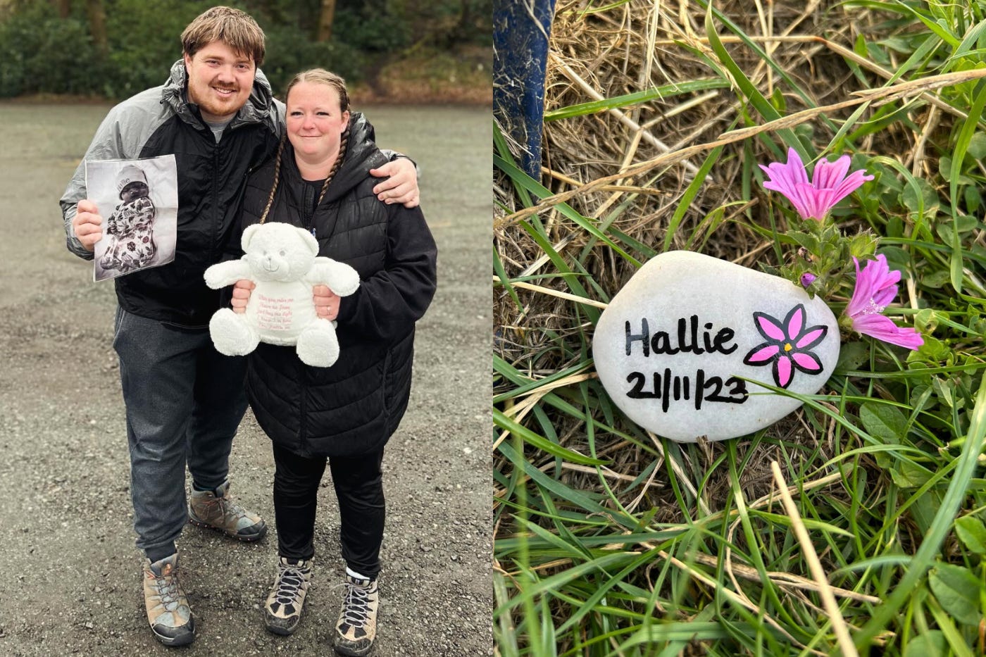 Parents hope to keep stillborn daughter’s ‘memory alive’ through decorated rocks