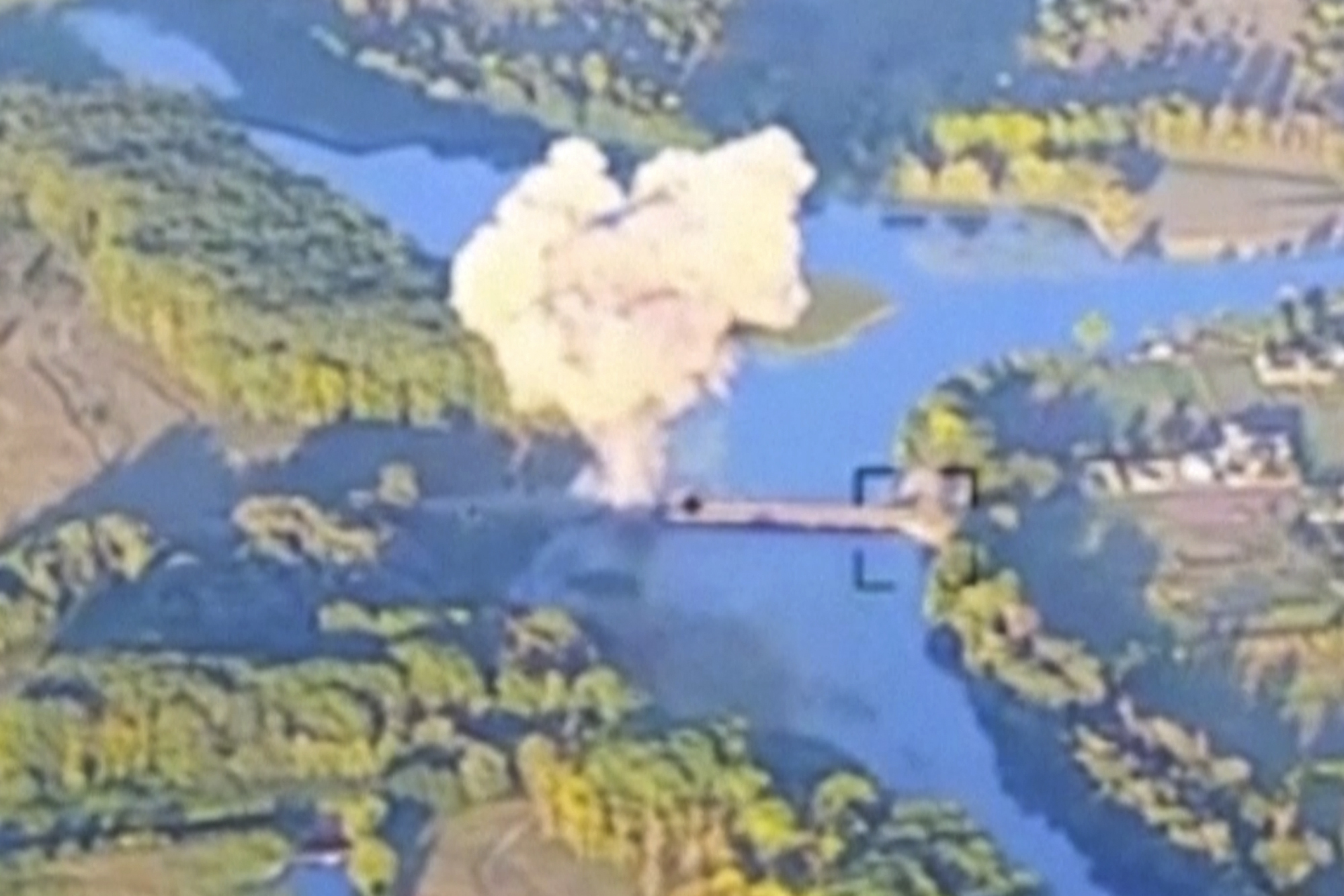 Ukraine 'attacks third bridge' in Kursk as 'Russia evacuates over 120,000' from region