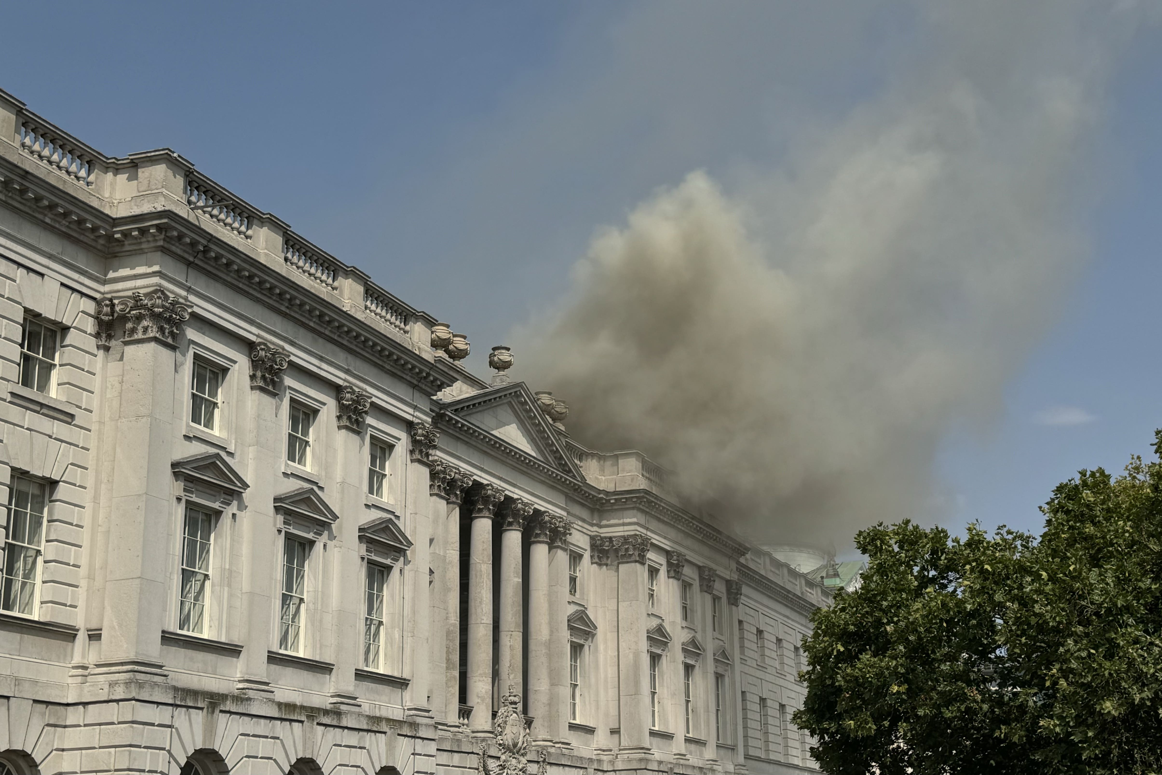 Somerset House to begin 'phased reopening' following fire