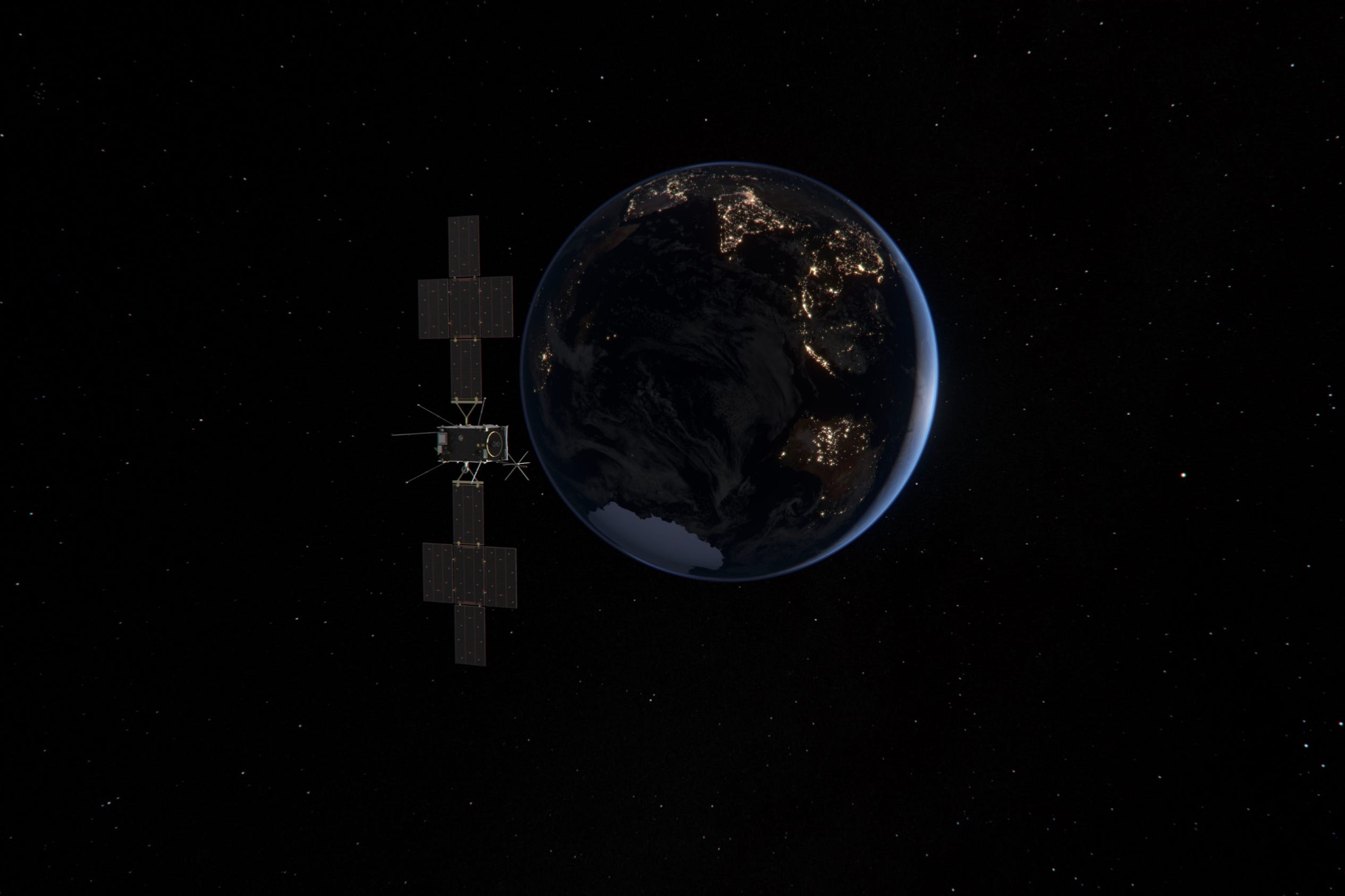ESA’s Juice spacecraft on its way to Venus after ‘flawless’ Earth fly-by