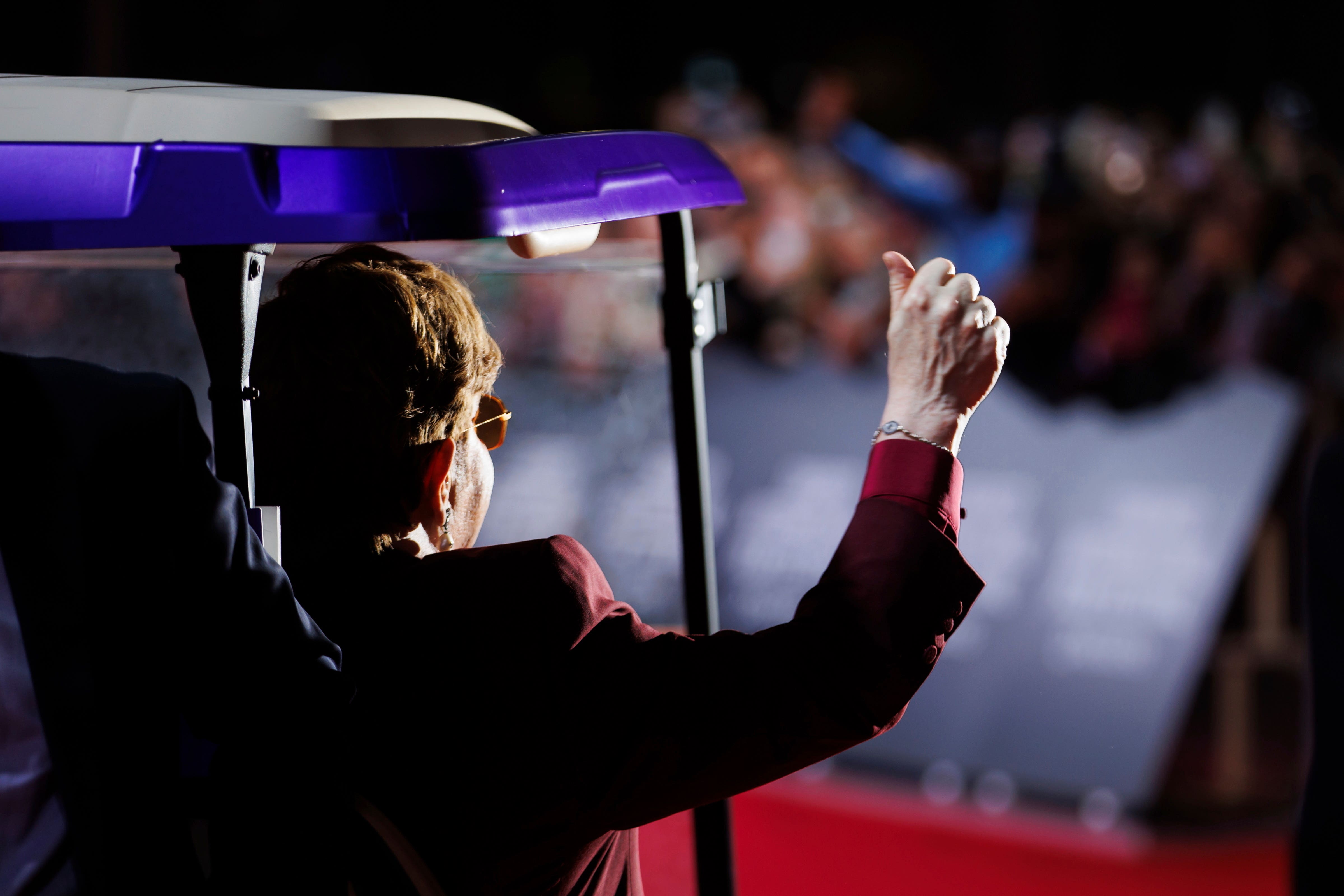 Elton John makes first public appearance since announcing vision loss