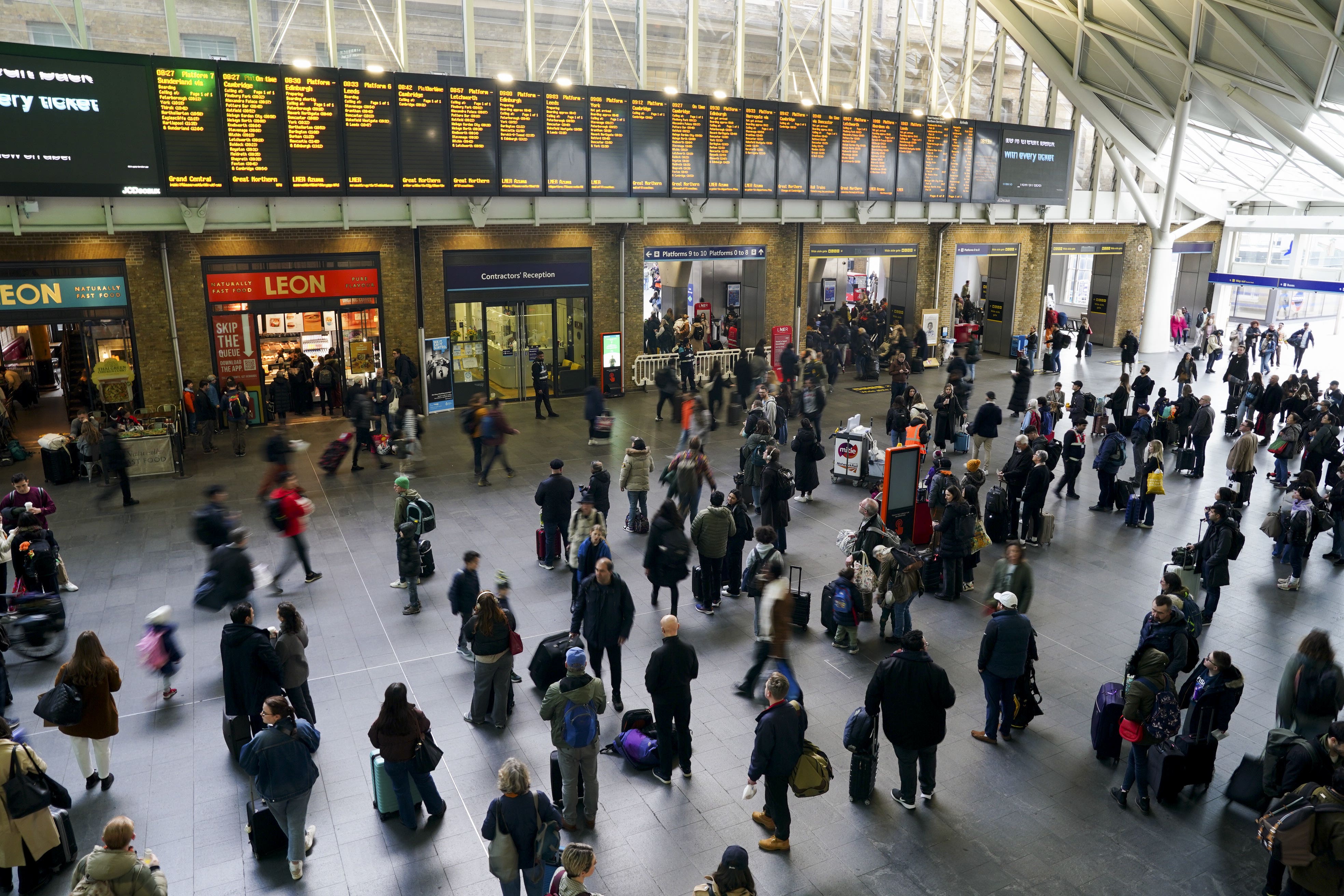 Train disruption until end of day after 'incident' near Kings Cross