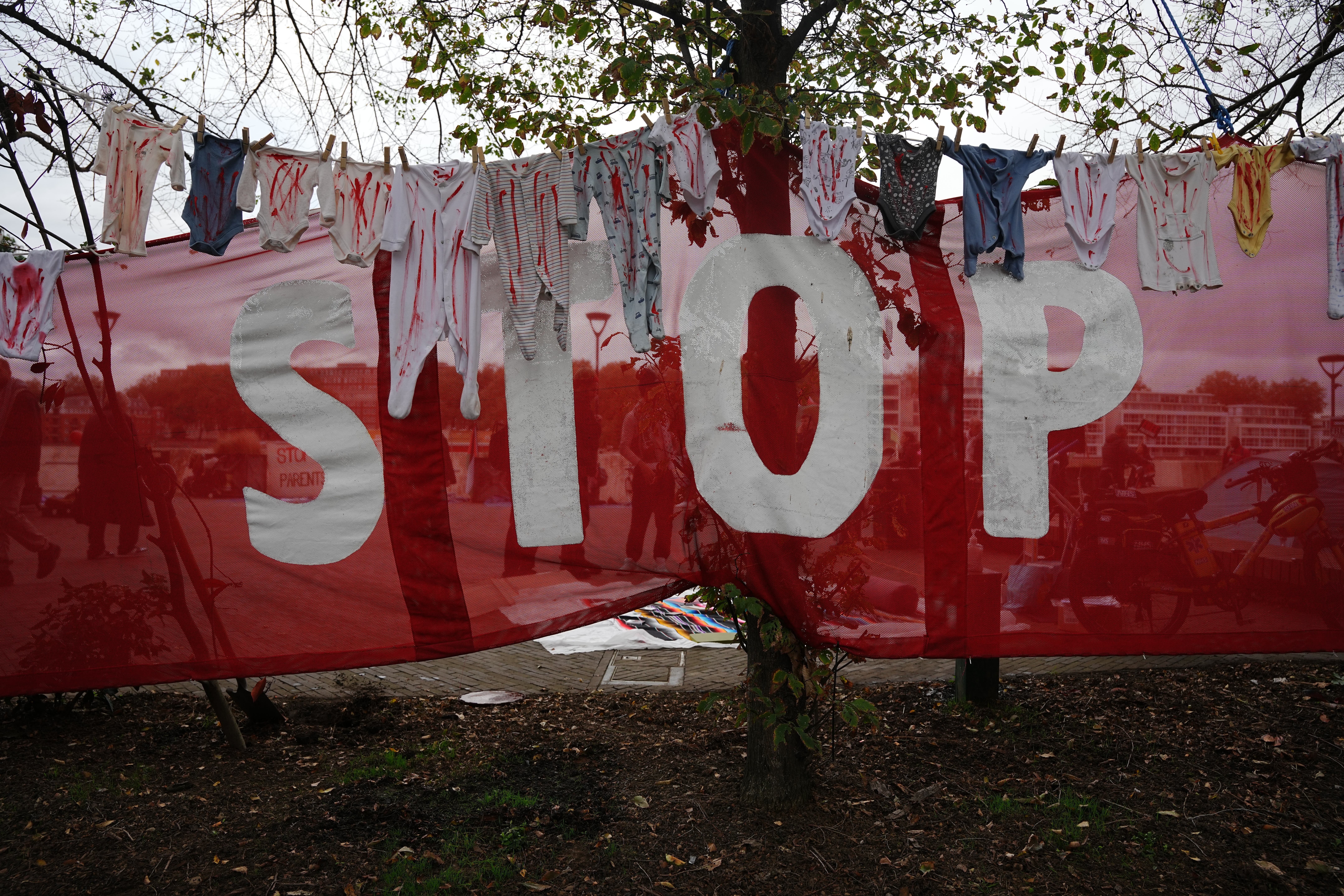 Hate crime probe after paint thrown on north London buildings