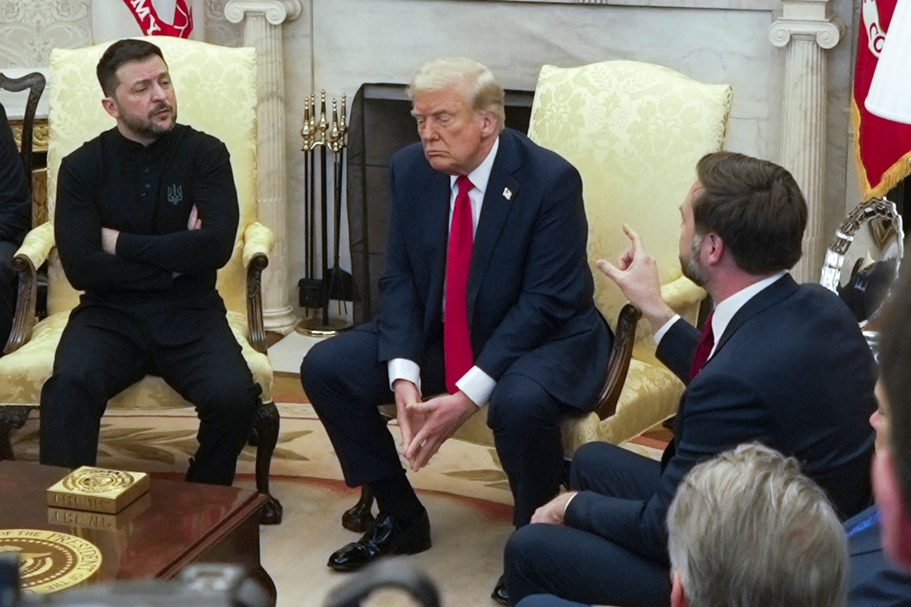 Playwright James Graham cannot watch full exchange of Trump, Vance and Zelensky