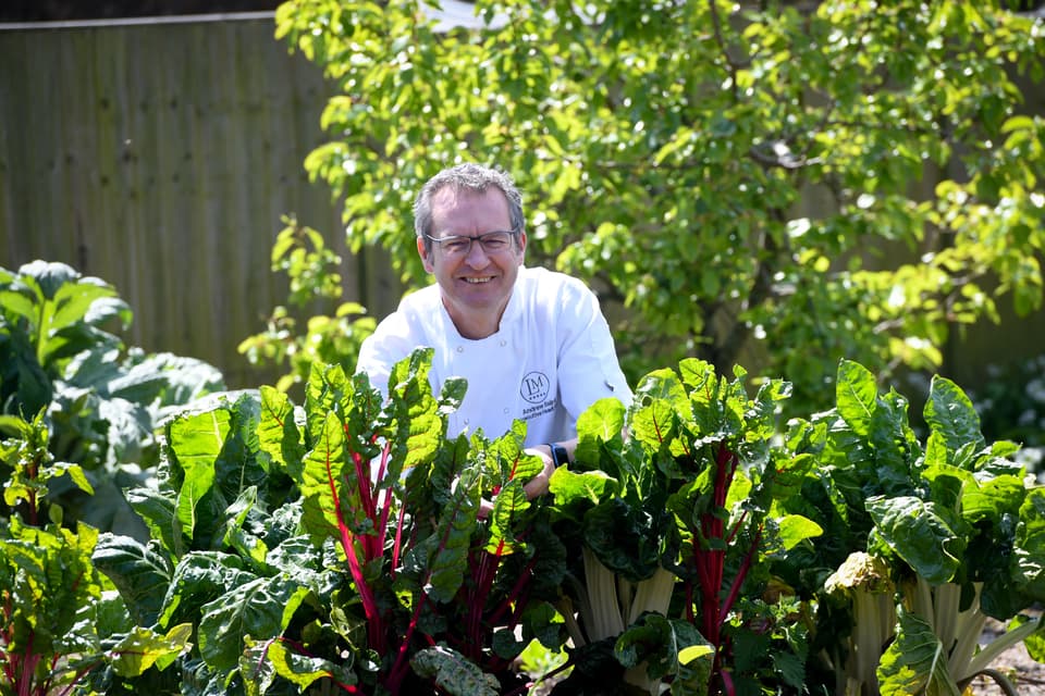 Head chef Andrew Baird