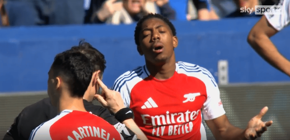 Everton penalty incident vs Arsenal