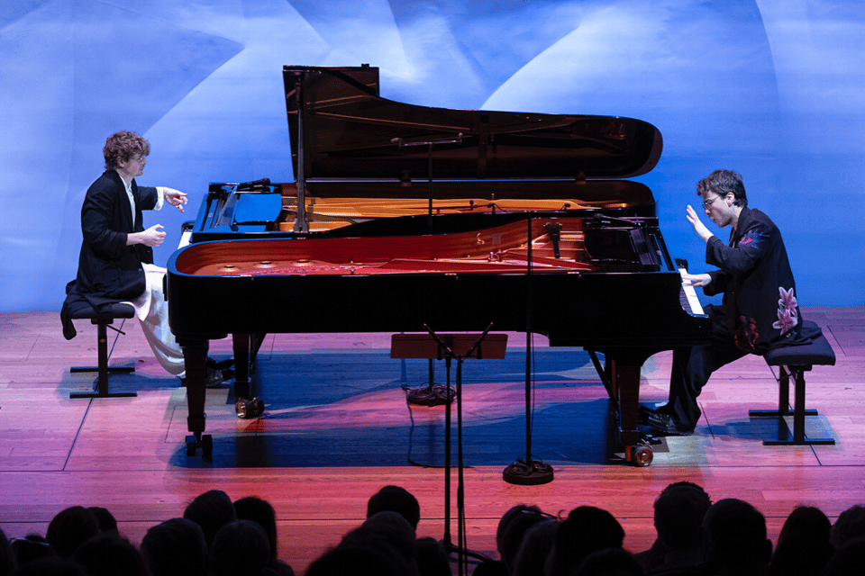 Pianist duo Kolesnikov and Tsoy