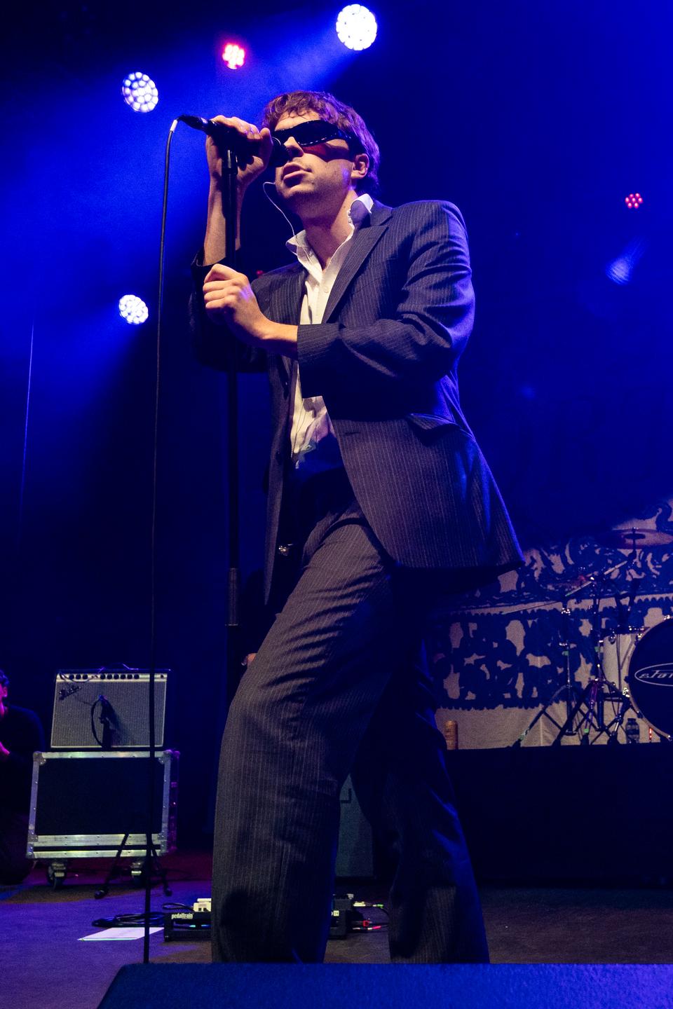 Alex Rice of Sports Team performing