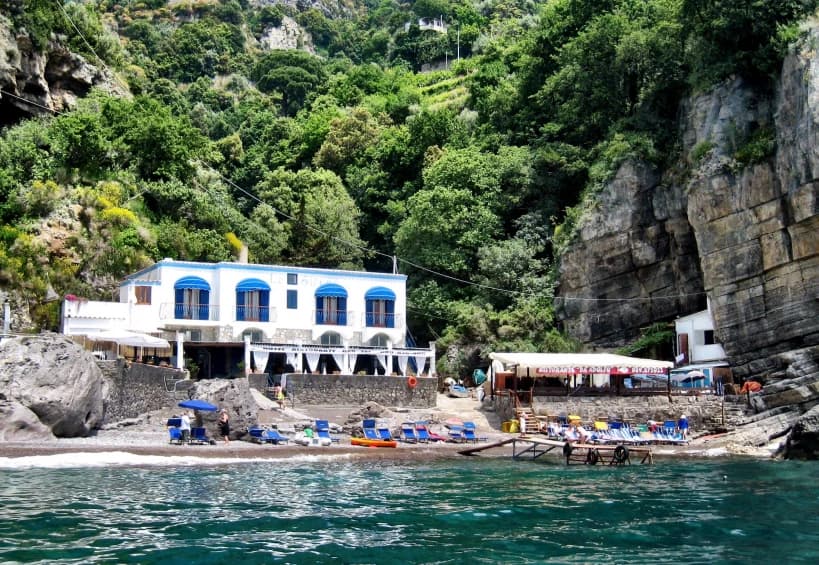 Da Adolfo, just outside Positano