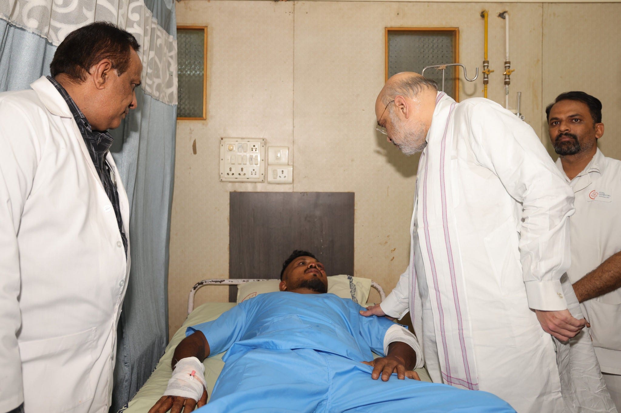 ‘I saw people dying in front of my eyes’ – lone Air India plane crash survivor
