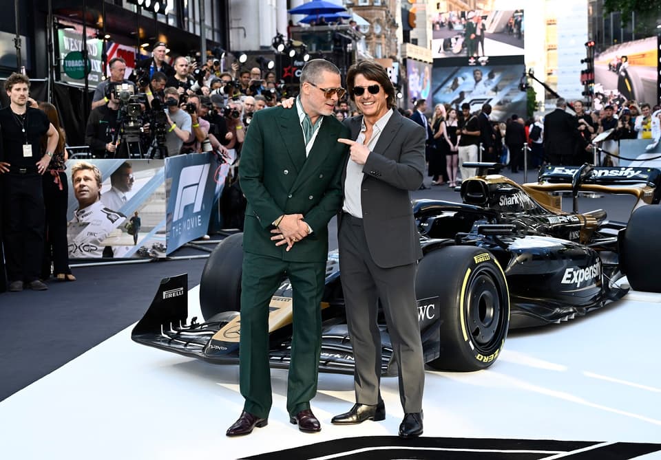 Brad Pitt and Tom Cruise