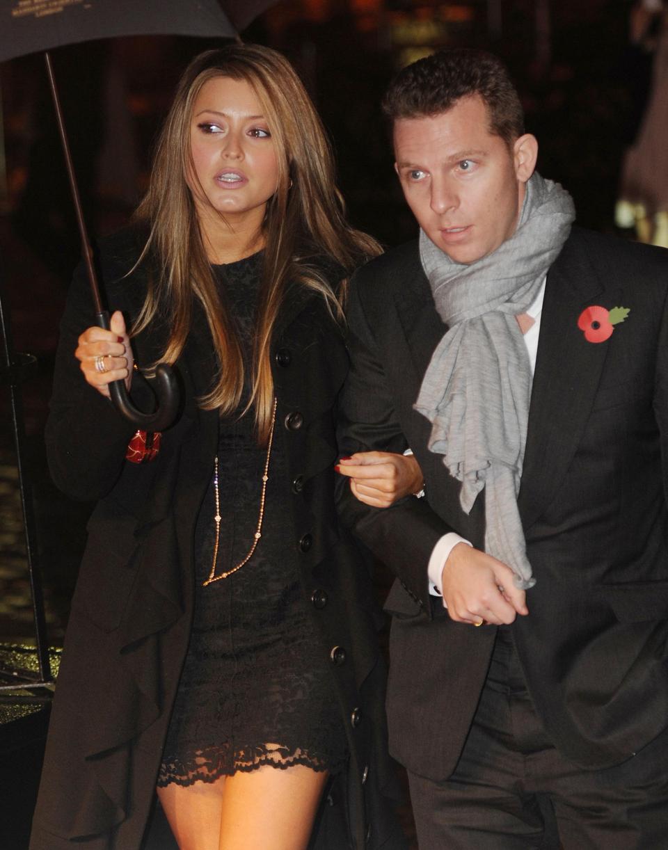 Holly Valance and Nick Candy (Stefan Rousseau/PA)