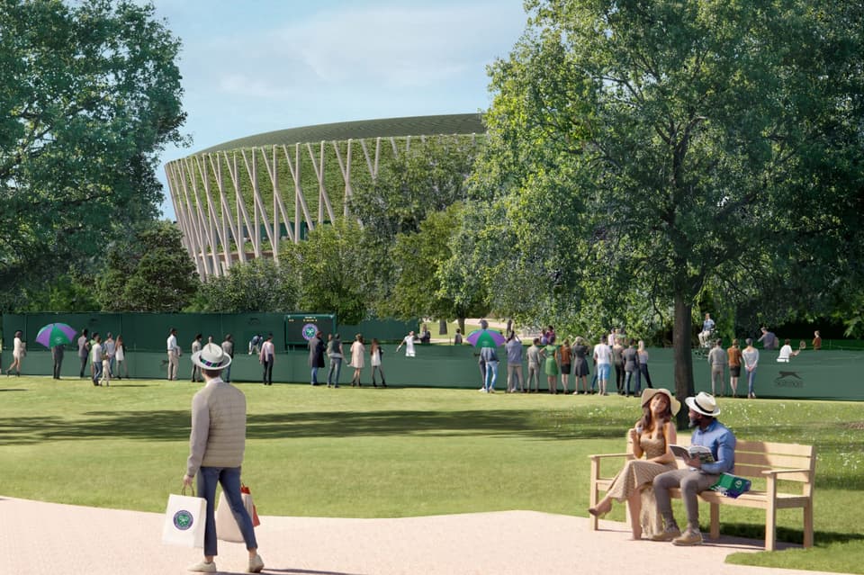 <p>Plans for the new showcourt</p>