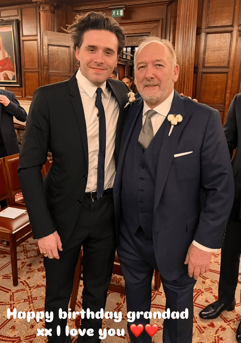 brooklyn beckham granddad feud