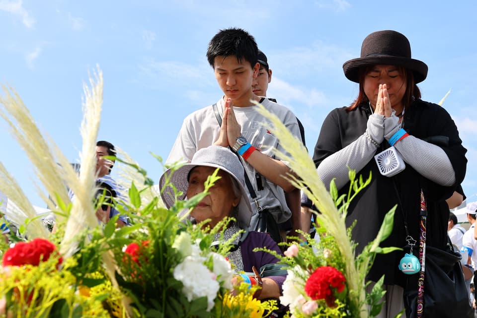 80th anniversary of World War Two atomic bombing, in Hiroshima