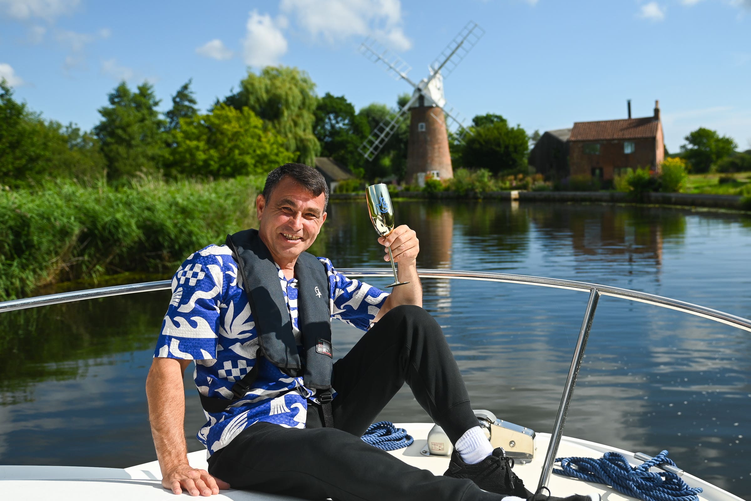 Father tells of ecstatic moment he told teenage son he had won £1m on lottery
