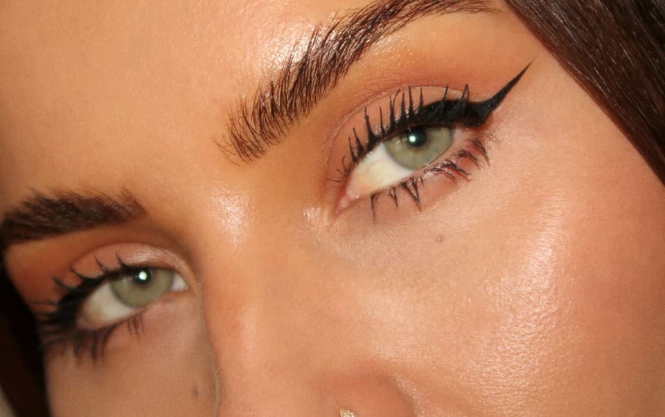 My signature winged liner 