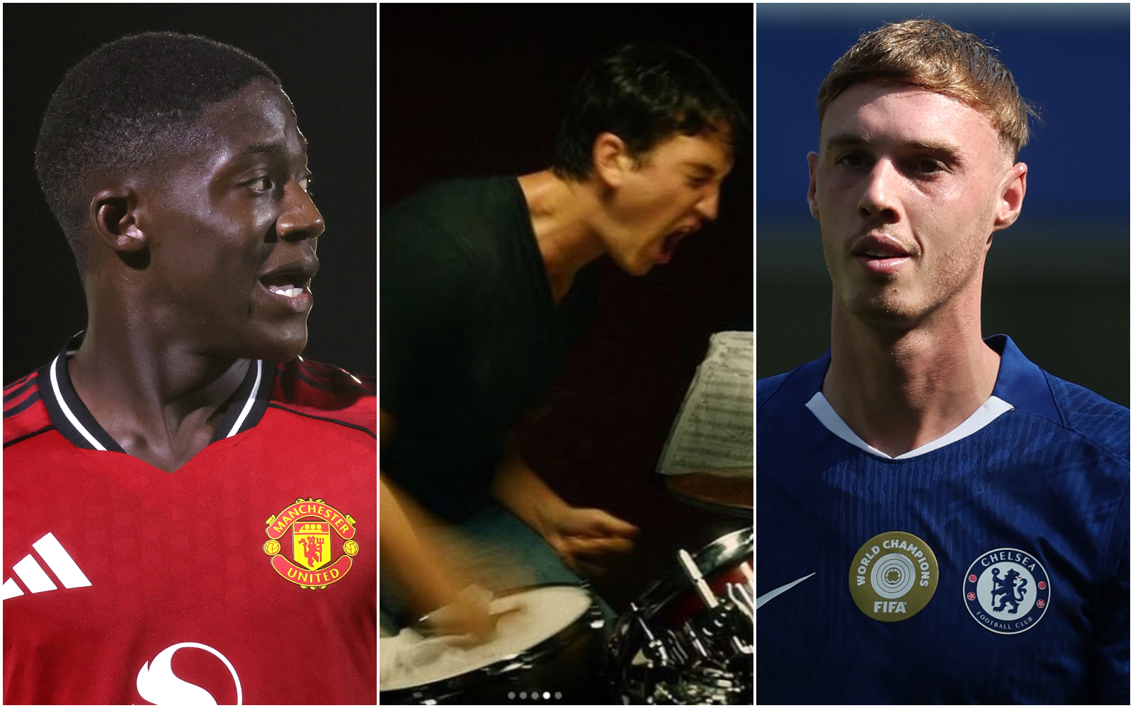 Kobbie Mainoo, Cole Palmer and Whiplash