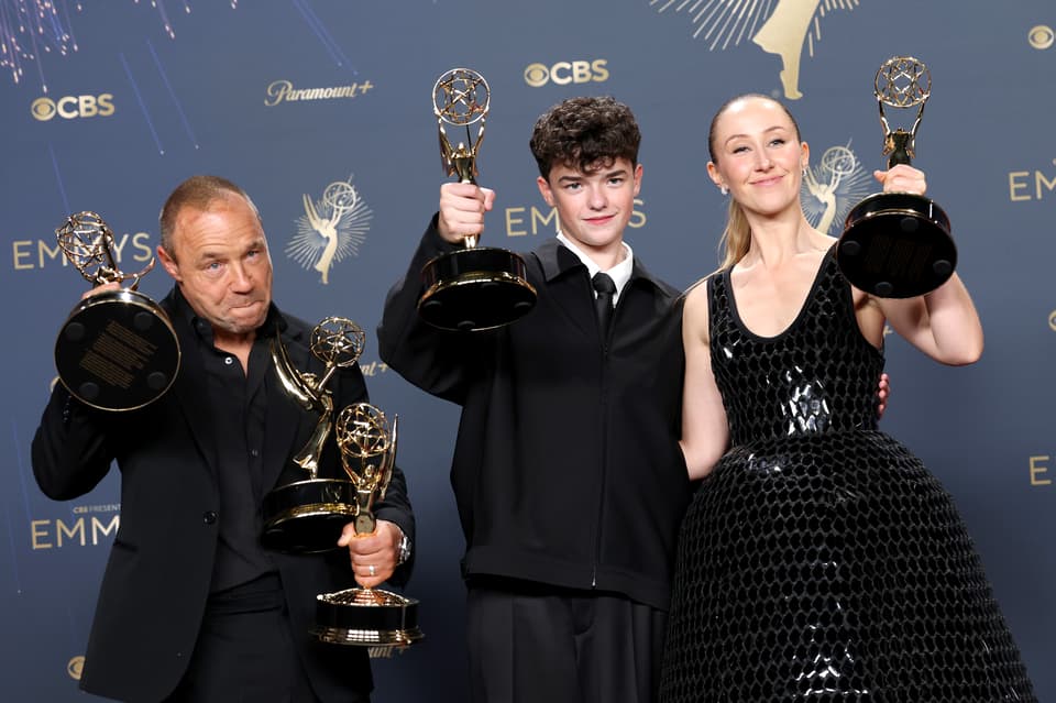 Adolescence stars Stephen Graham, Owen Cooper and Erin Doherty