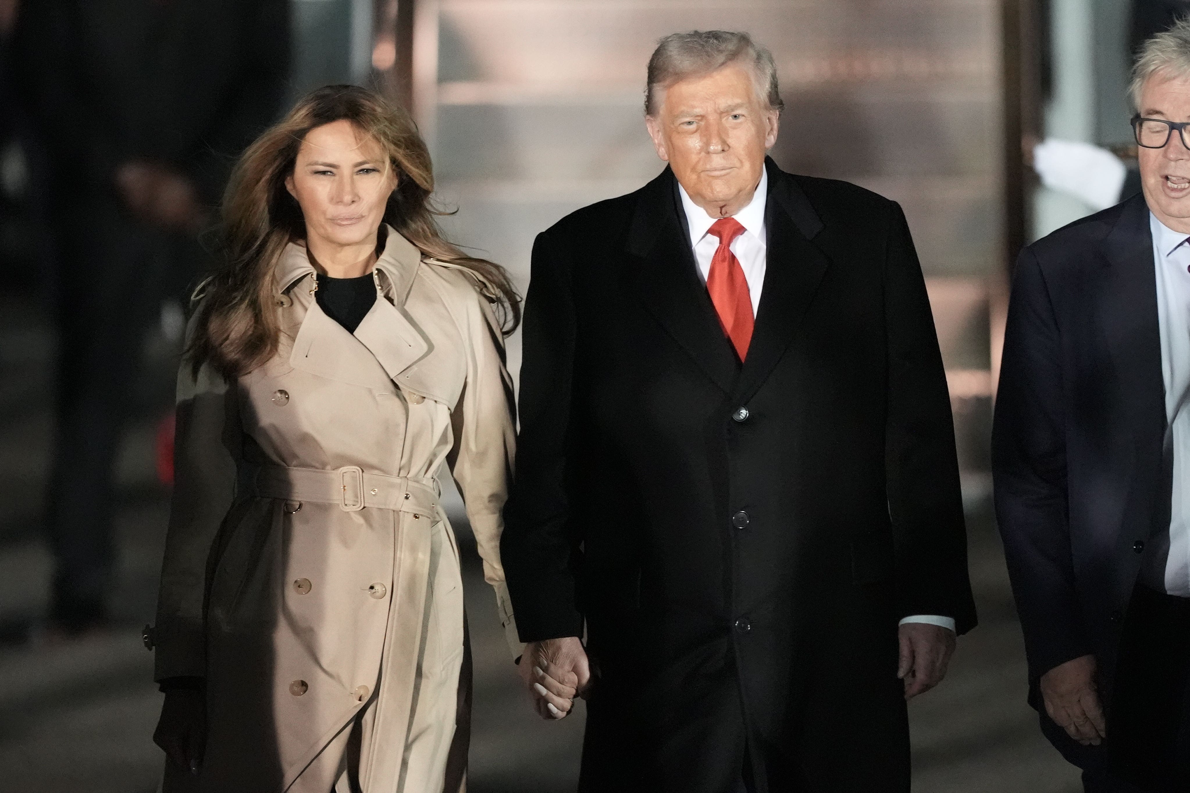 Trump lands in UK for second state visit