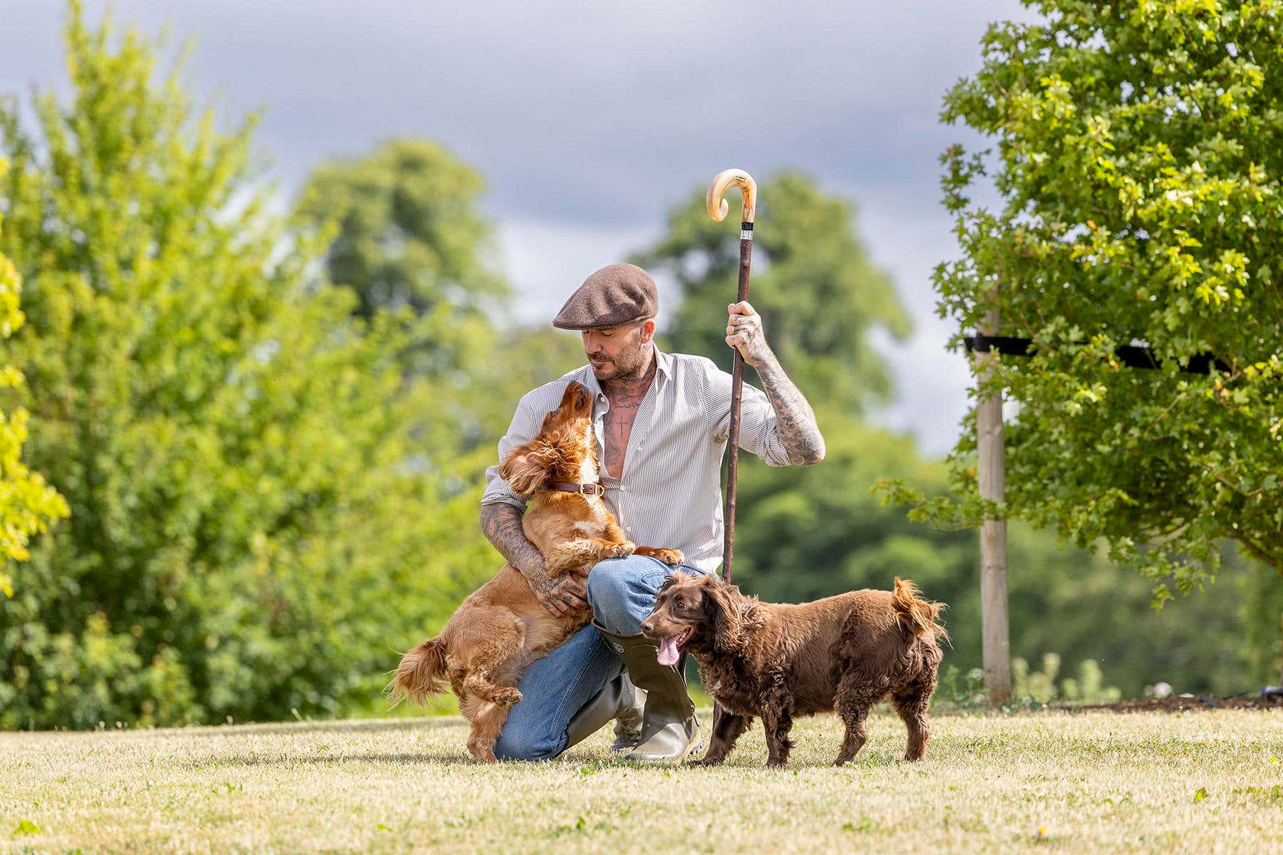 David Beckham says Guy Ritchie helped him fall ‘deeper in love’ with countryside