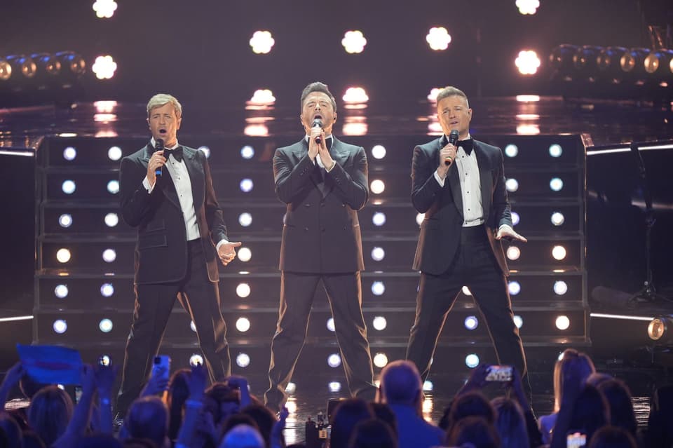 Westlife in concert at Royal Albert Hall