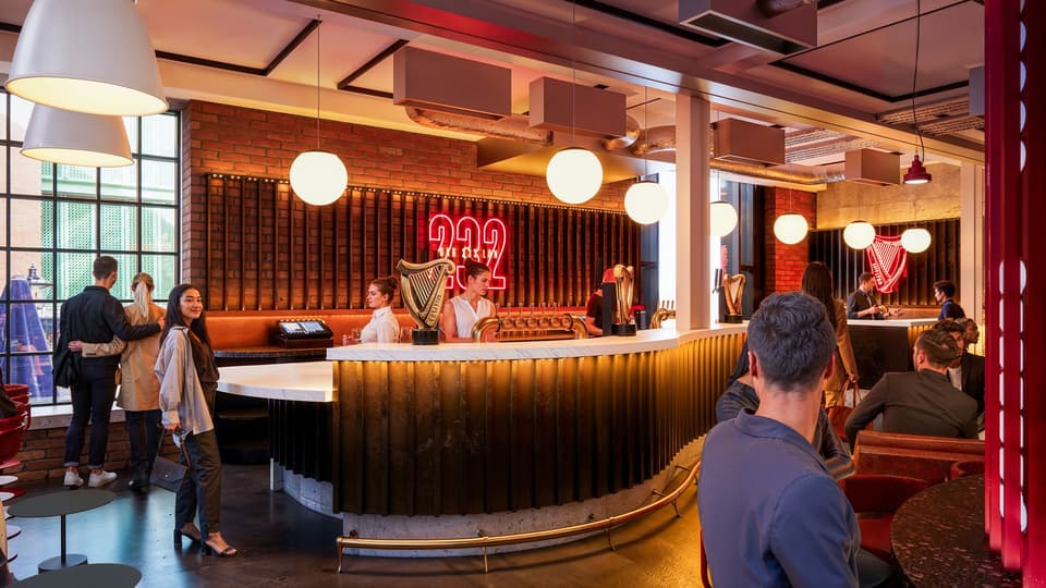 <p>CGI PRESS IMAGES

 Guinness Open Gate Brewery in Covent Garden opens on 11th December 2025, with the first release of tour tickets due to be available from November, giving fans the chance to enjoy experiences such as:
Step into the Pint: an intimate 360-degree immersive experience that tells the story of Guinness's heritage within Covent Garden 
Exclusive Brewery Access: guided tour of the brand’s working brewery in the heart of Covent Garden 
Brewer's Room Tasting Experience: tasting sessions curated by Master Brewer, Hollie Stephenson
Pour Your Own Pint: master the art of pouring and Guinness’ famous surge and settle ritual in the exclusive 232 Bar.  More information on the release of tour tickets will be coming soon</p>