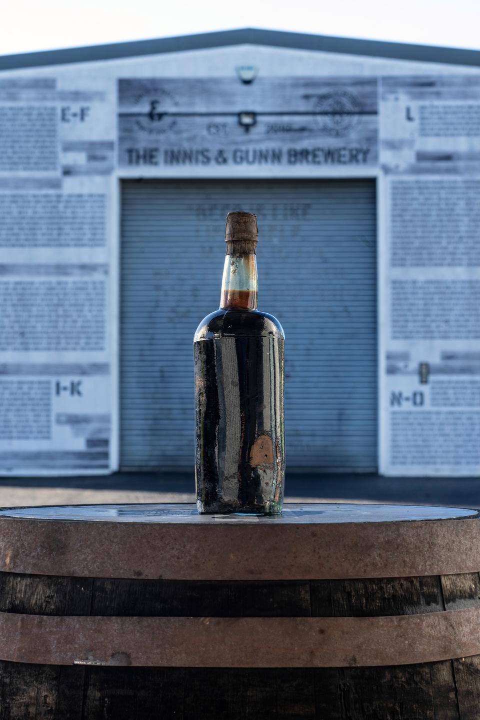 A bottle of Alsopp's Arctic Ale