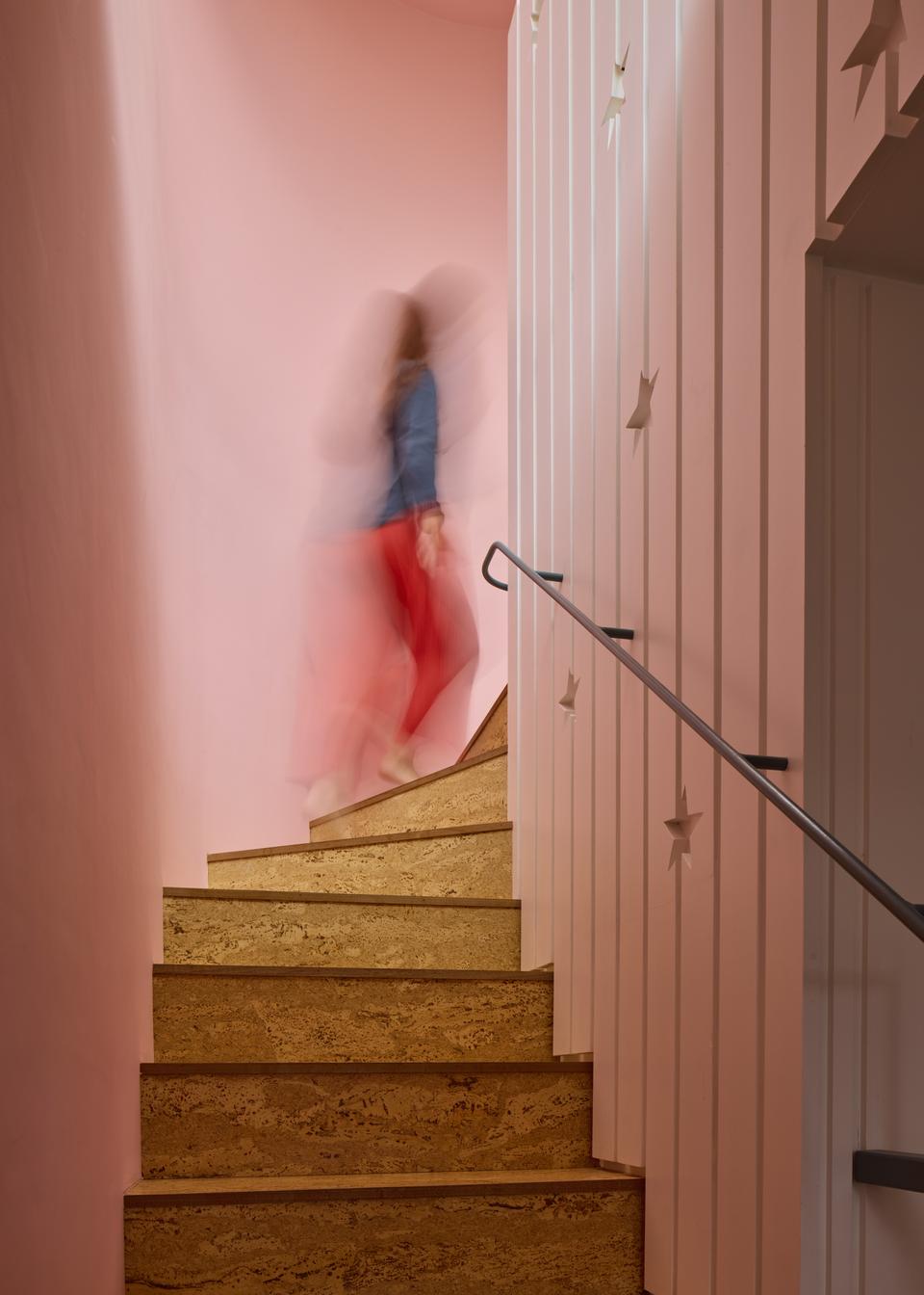 The Blue House's colourful interiors