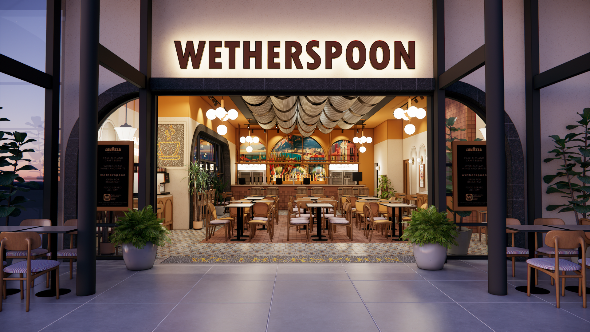 Wetherspoons is about to open its first pub in Spain