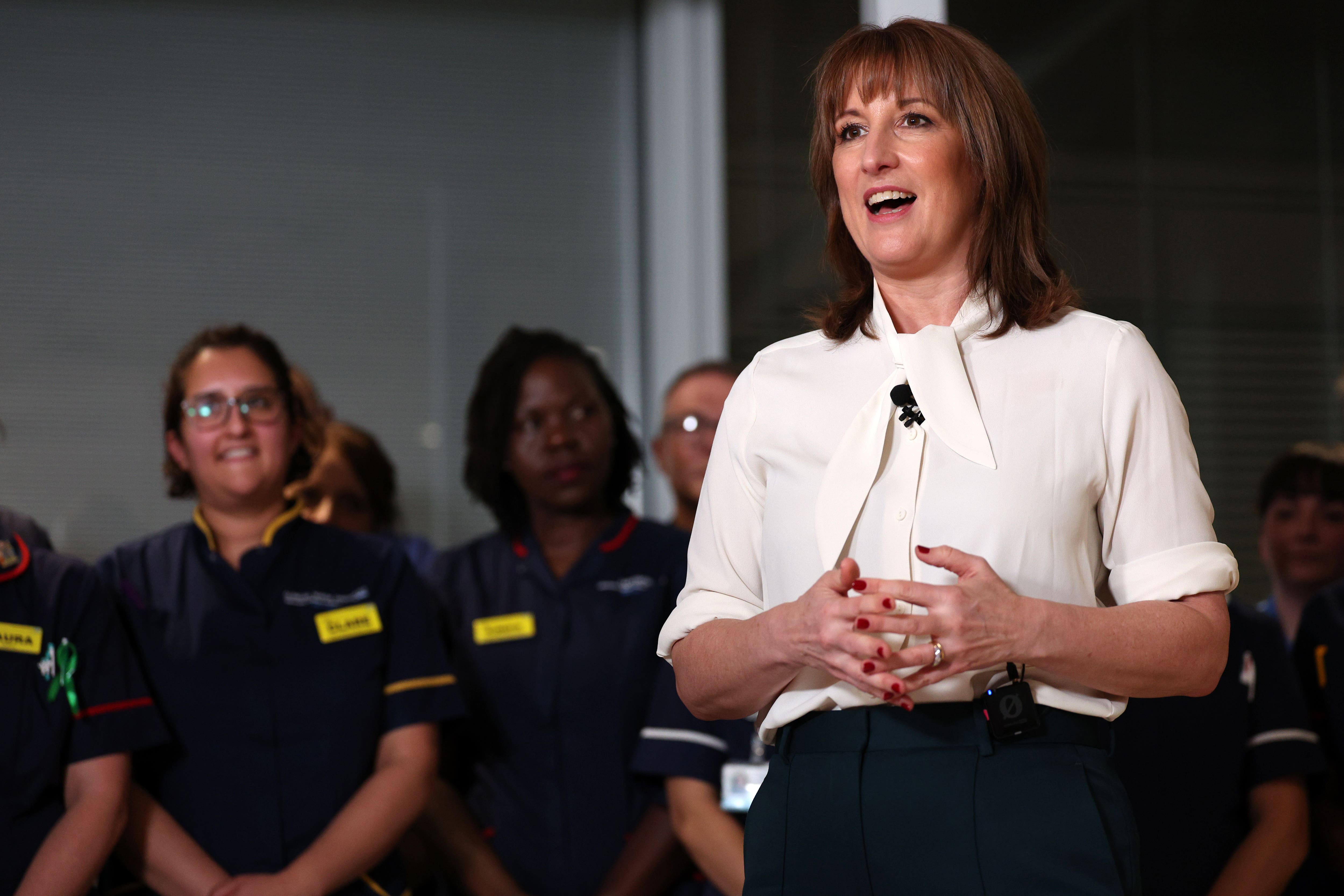 Rachel Reeves insists tax on working people kept at ‘absolute minimum’ at Budget