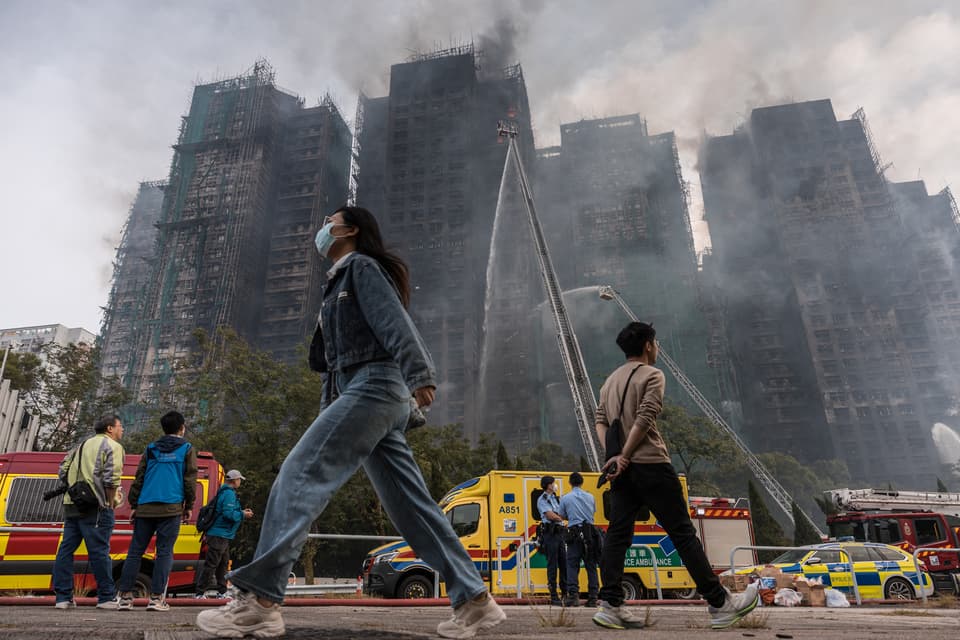 HONG KONG-CHINA-FIRE