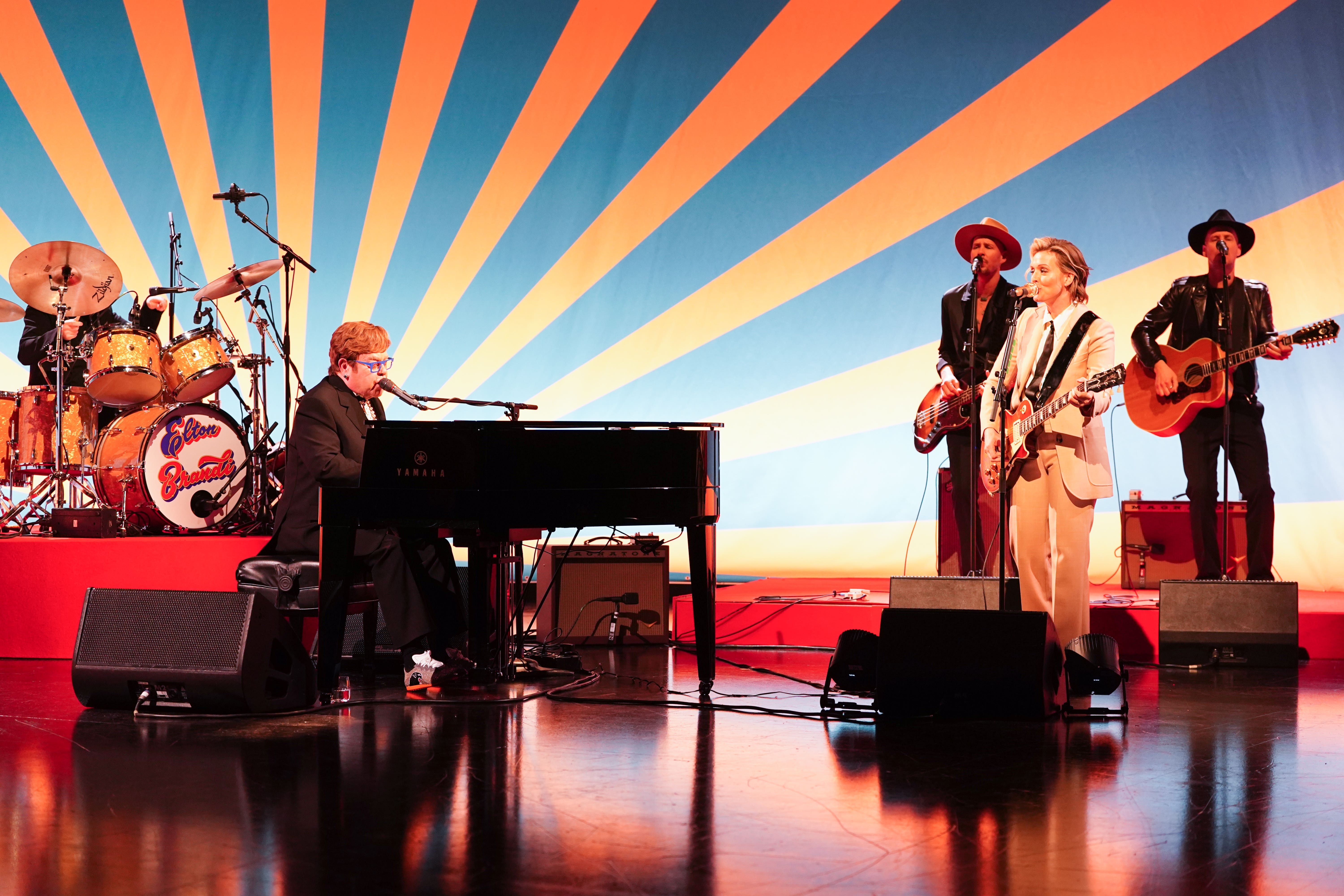 Brandi Carlile reveals plans for Christmas song with Elton John