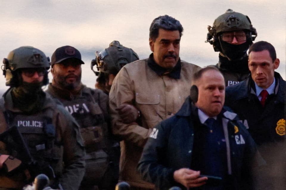 Venezuelan President Nicolas Maduro's initial appearance to face U.S. federal charges, in Manhattan