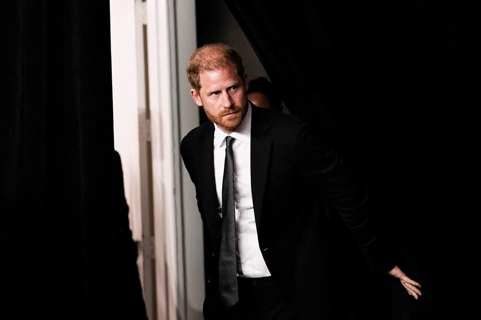 Prince Harry attending the Project Healthy Minds World Mental Health Day gala 