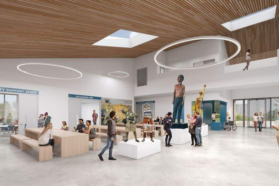 Gallery chiefs welcome £56m to fund new home for national art collection
