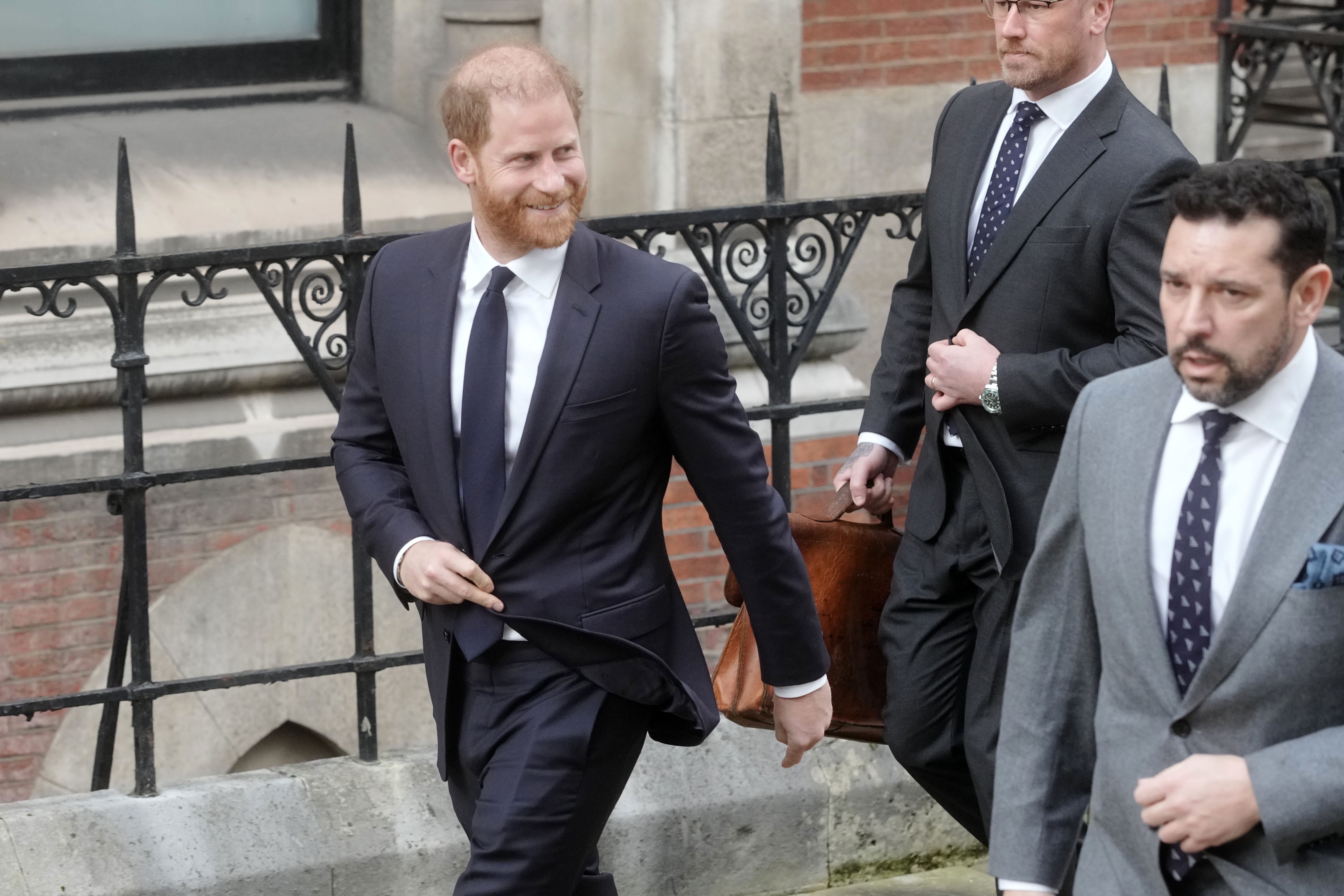 Harry ‘ready’ to give evidence earlier in Mail publisher trial – source