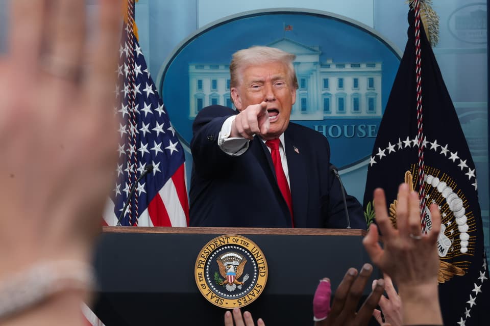 Press Secretary Karoline Leavitt Holds A Briefing At The White House