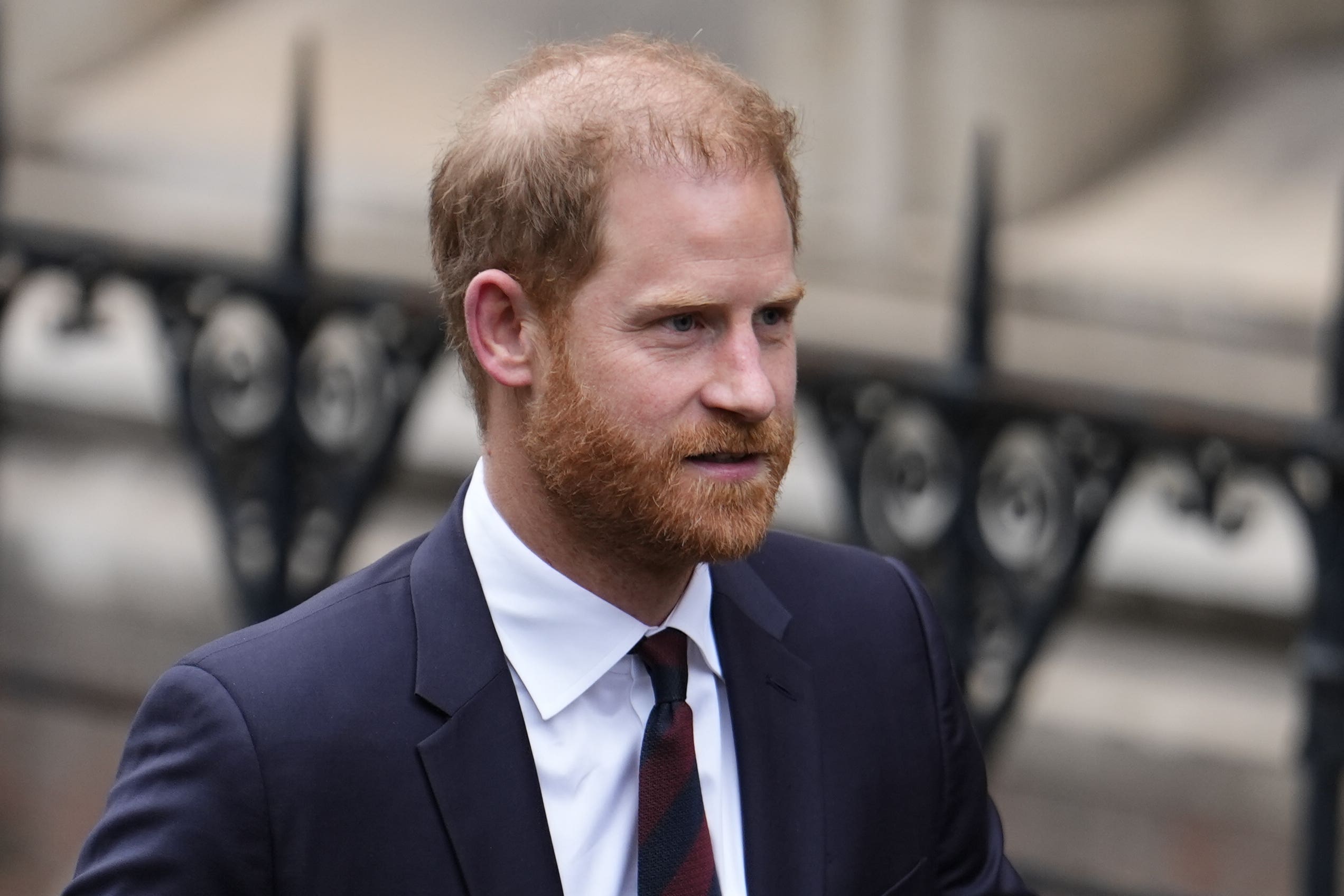 Harry returns to court after giving evidence in trial against Mail publisher