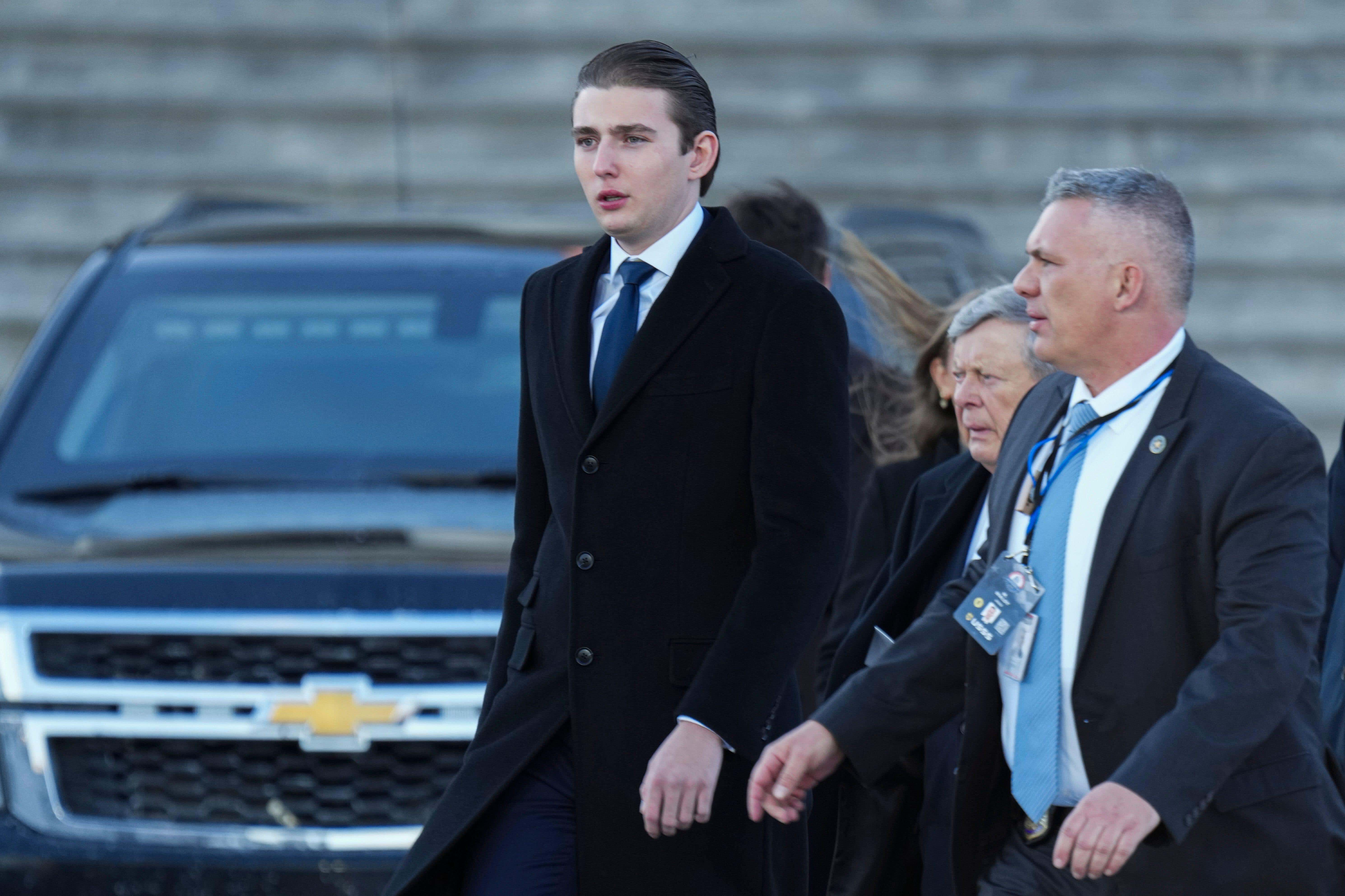 Trump’s son told UK police he is ‘very close’ to alleged rape victim, court told