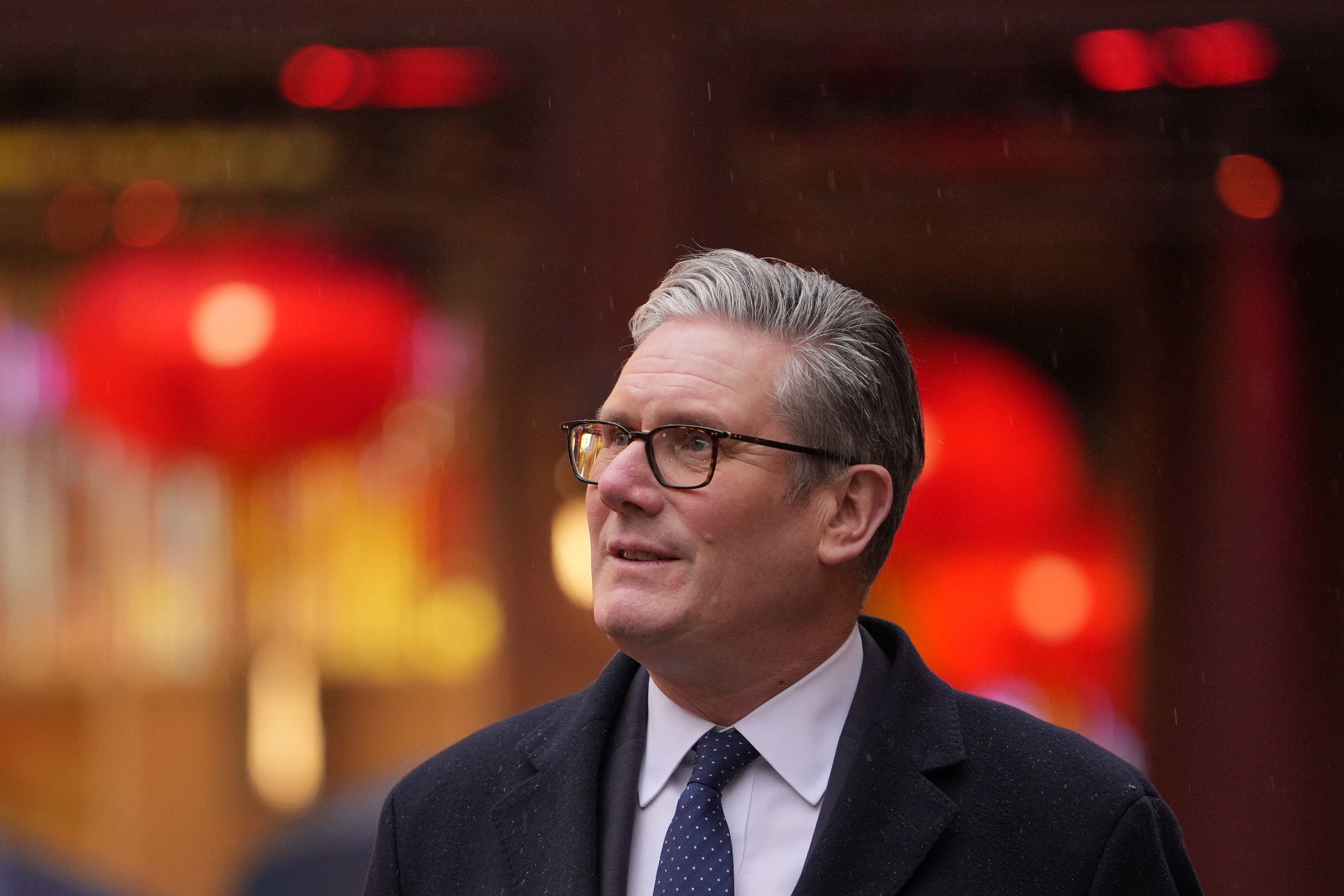 Keir Starmer signals he did not get changed under the bed sheets in China