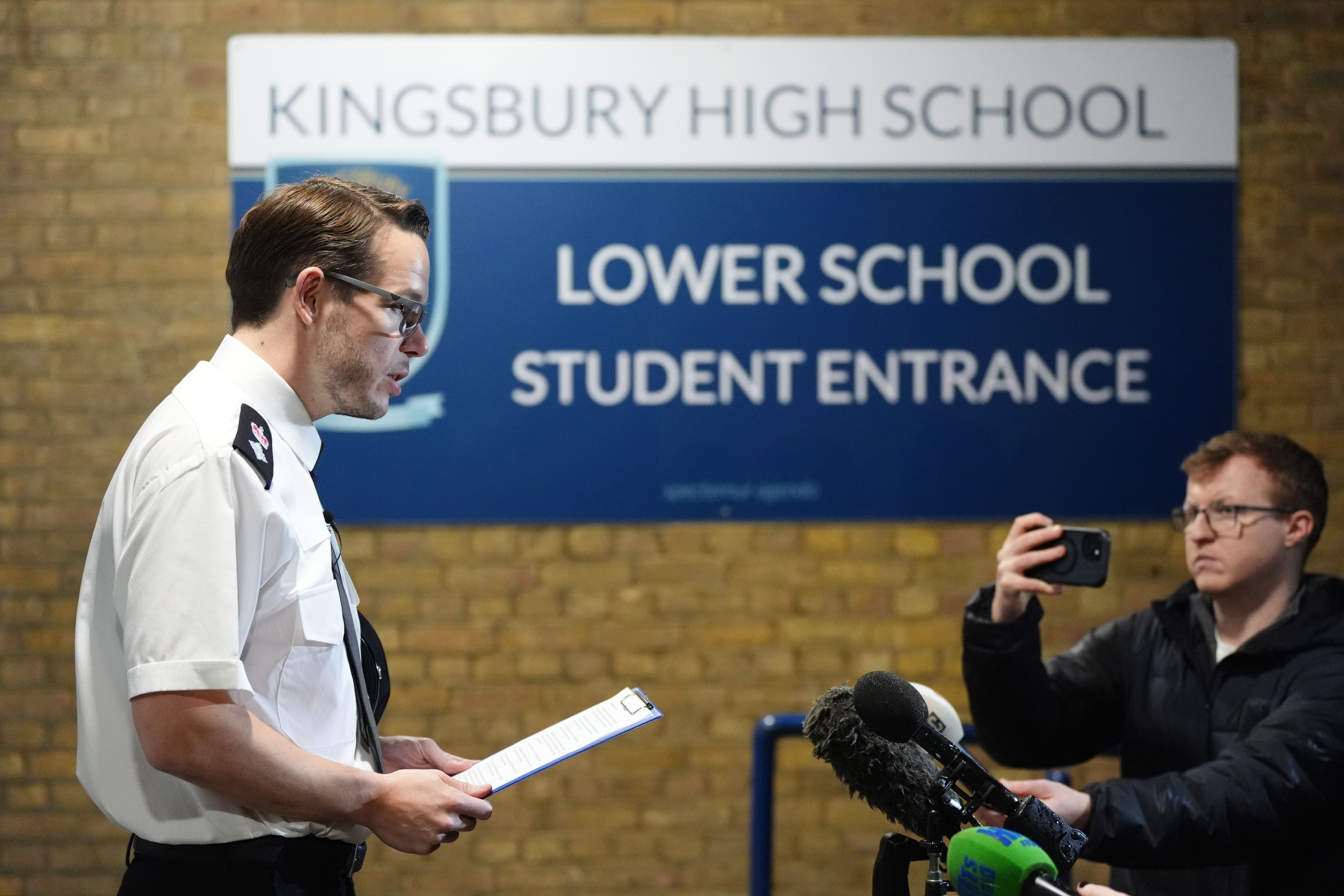 Boy, 13, arrested on suspicion of attempted murder after school stabbings