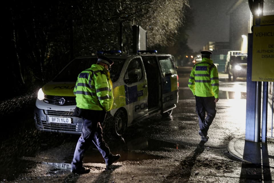 Stabbing incident outside Kingsbury High School in London