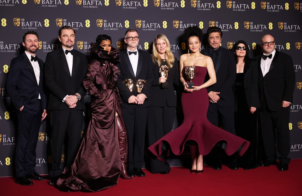 2026 EE BAFTA Film Awards - Winners Room