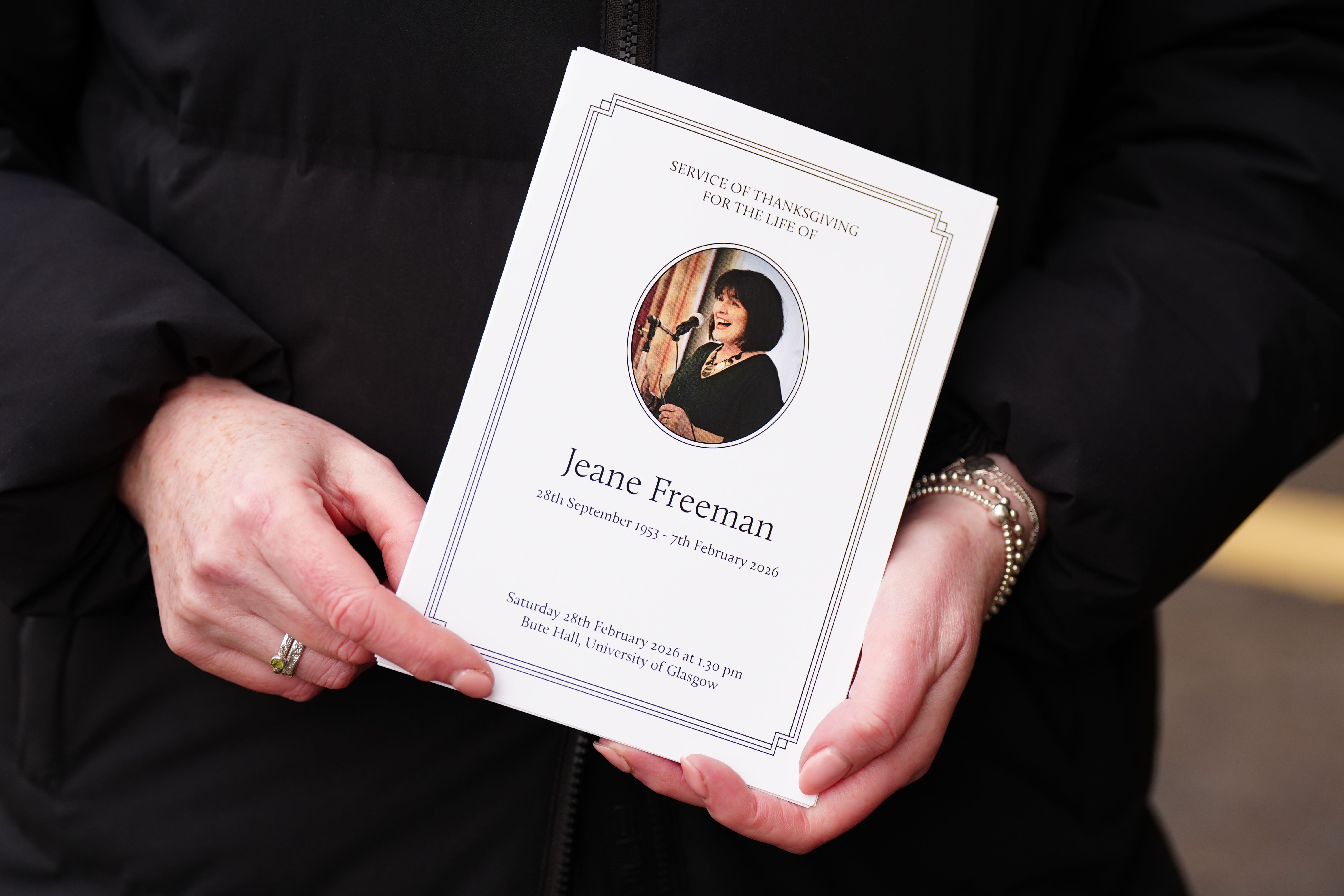Care for others was at heart of Jeane Freeman’s life, thanksgiving service told